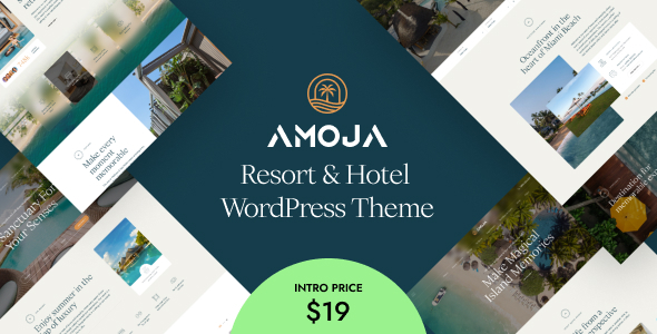 Amoja Preview Wordpress Theme - Rating, Reviews, Preview, Demo & Download