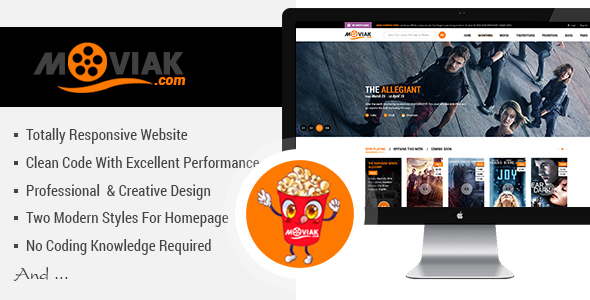 AmyMovie Preview Wordpress Theme - Rating, Reviews, Preview, Demo & Download