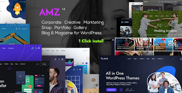 AMZ Preview Wordpress Theme - Rating, Reviews, Preview, Demo & Download
