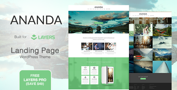 Ananda Preview Wordpress Theme - Rating, Reviews, Preview, Demo & Download