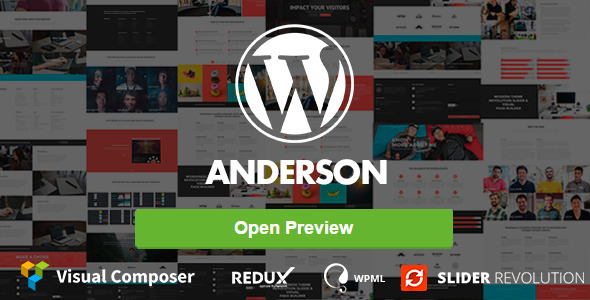 Anderson Preview Wordpress Theme - Rating, Reviews, Preview, Demo & Download