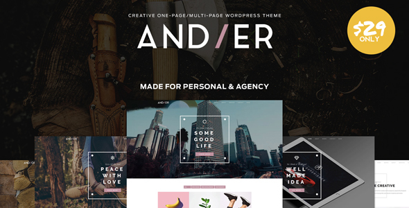 Andier Preview Wordpress Theme - Rating, Reviews, Preview, Demo & Download