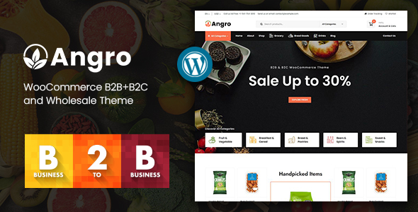 Angro Preview Wordpress Theme - Rating, Reviews, Preview, Demo & Download