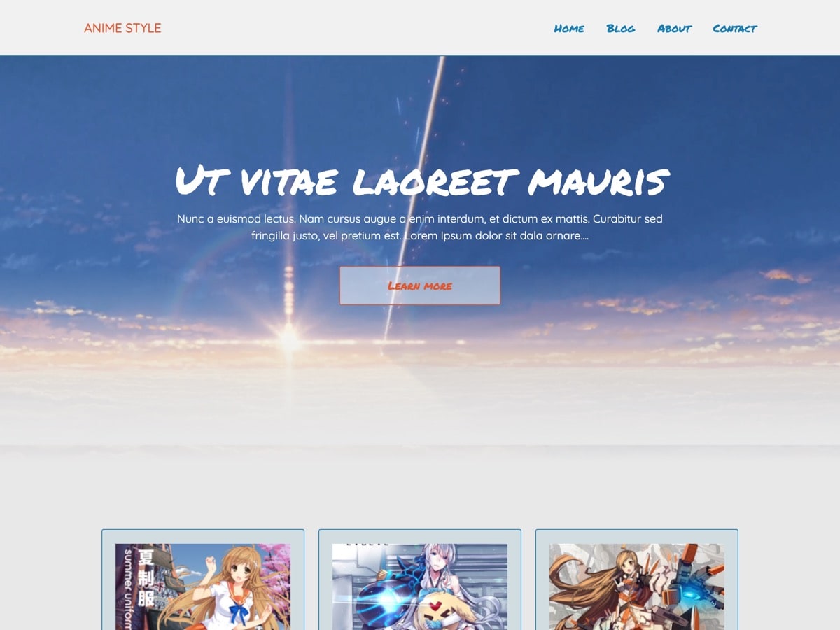 Anime Games Preview Wordpress Theme - Rating, Reviews, Preview, Demo & Download