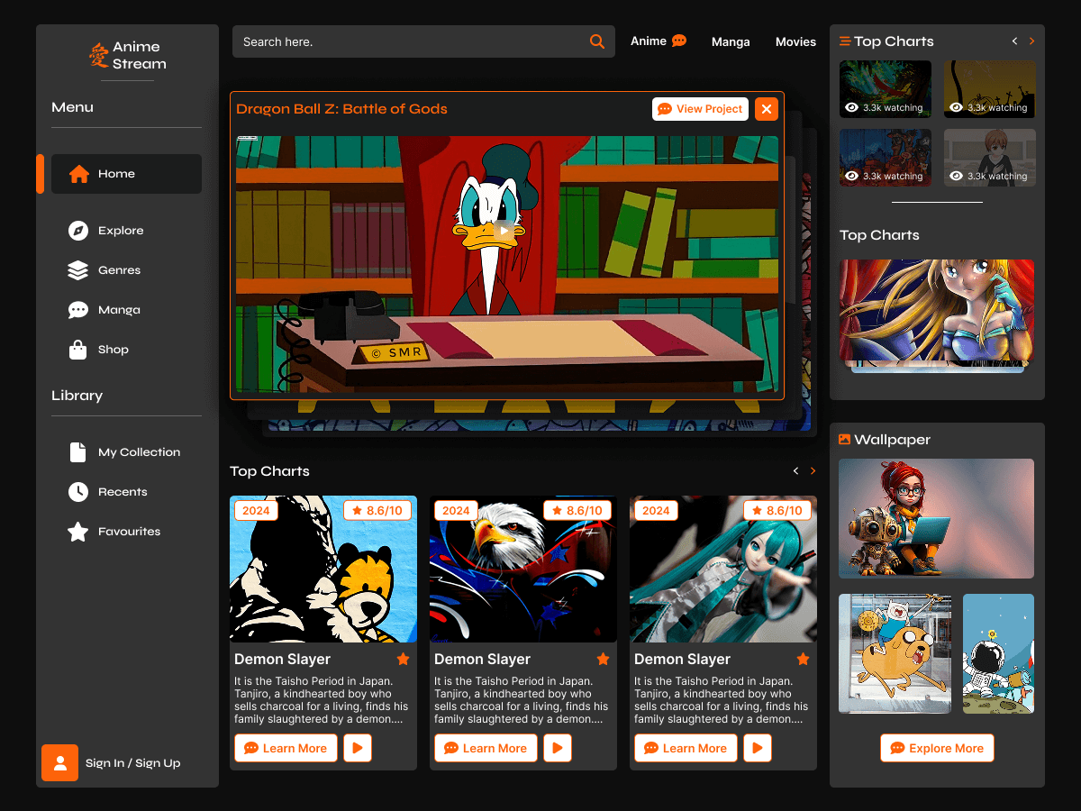 Anime Stream Preview Wordpress Theme - Rating, Reviews, Preview, Demo & Download