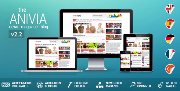 Anivia Preview Wordpress Theme - Rating, Reviews, Preview, Demo & Download