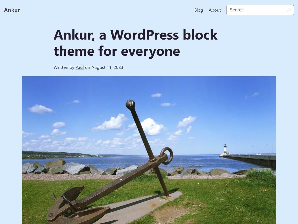 Ankur Preview Wordpress Theme - Rating, Reviews, Preview, Demo & Download
