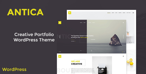 Antica Preview Wordpress Theme - Rating, Reviews, Preview, Demo & Download