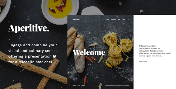 Aperitive Preview Wordpress Theme - Rating, Reviews, Preview, Demo & Download