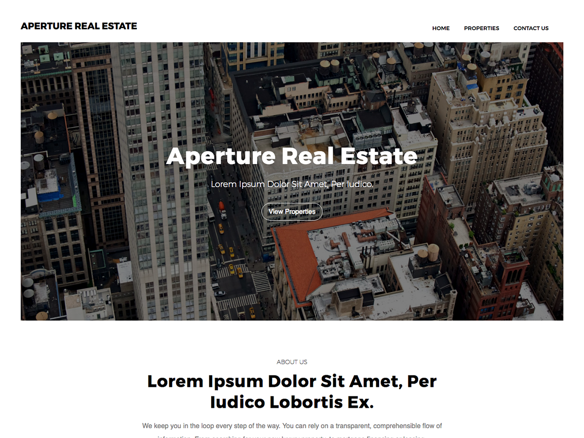 Aperture Real Preview Wordpress Theme - Rating, Reviews, Preview, Demo & Download