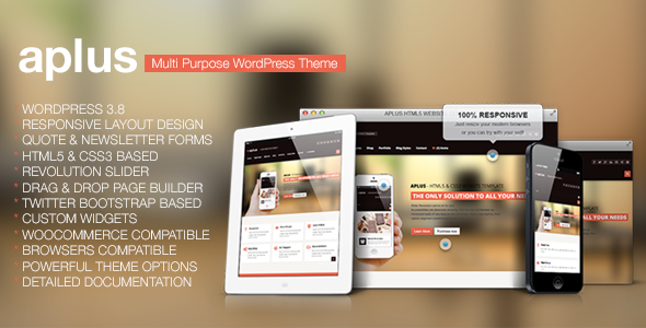 Aplus Preview Wordpress Theme - Rating, Reviews, Preview, Demo & Download
