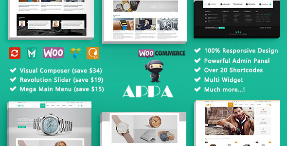 Appa Preview Wordpress Theme - Rating, Reviews, Preview, Demo & Download