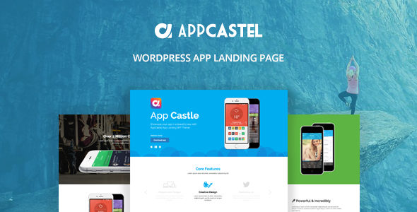 AppCastle Preview Wordpress Theme - Rating, Reviews, Preview, Demo & Download