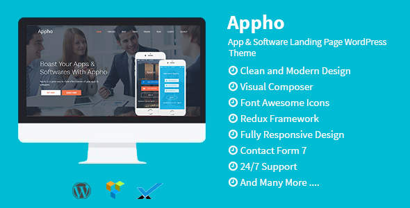 Appho Preview Wordpress Theme - Rating, Reviews, Preview, Demo & Download