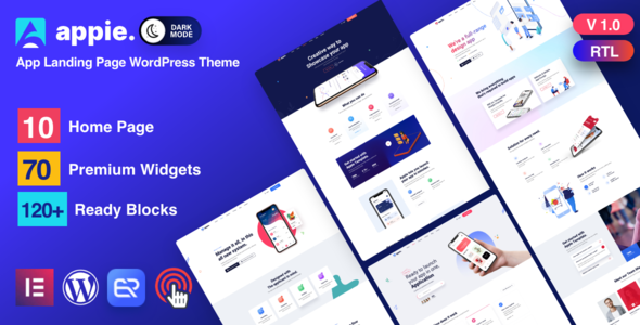 Appie Preview Wordpress Theme - Rating, Reviews, Preview, Demo & Download