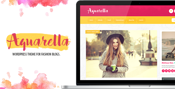 Aquarella Preview Wordpress Theme - Rating, Reviews, Preview, Demo & Download
