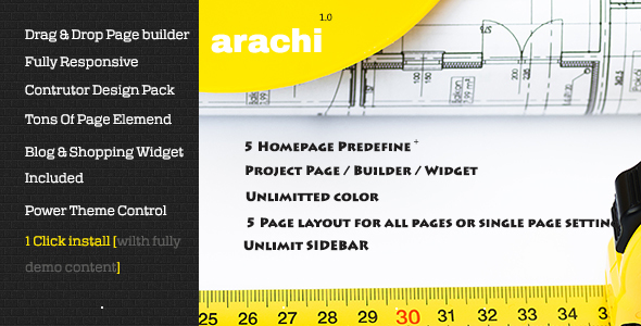 Arachi Preview Wordpress Theme - Rating, Reviews, Preview, Demo & Download