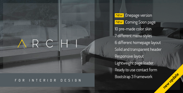 Archi Preview Wordpress Theme - Rating, Reviews, Preview, Demo & Download
