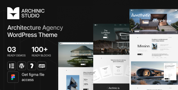 Archinic Preview Wordpress Theme - Rating, Reviews, Preview, Demo & Download