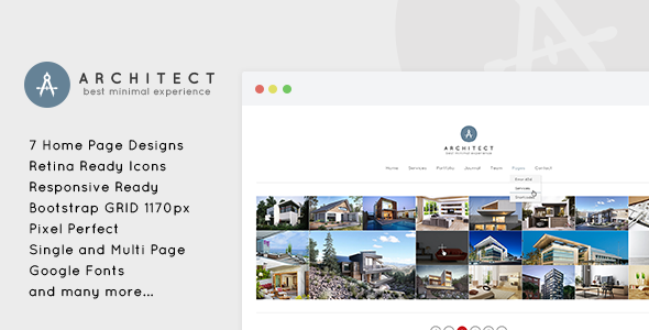 Architect Preview Wordpress Theme - Rating, Reviews, Preview, Demo & Download