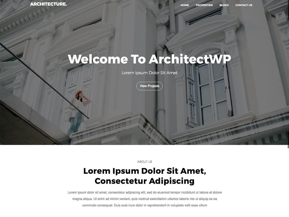 Architectwp Preview Wordpress Theme - Rating, Reviews, Preview, Demo & Download
