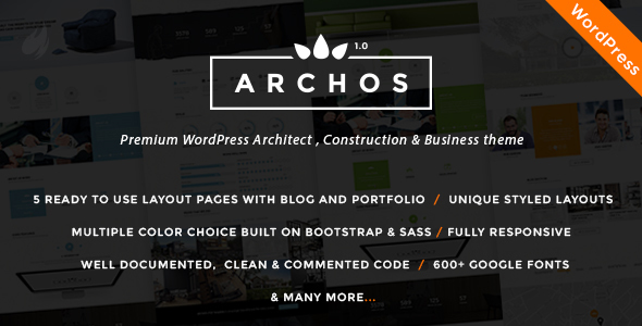 Archos Preview Wordpress Theme - Rating, Reviews, Preview, Demo & Download