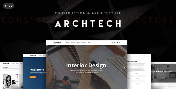 Archtech Preview Wordpress Theme - Rating, Reviews, Preview, Demo & Download