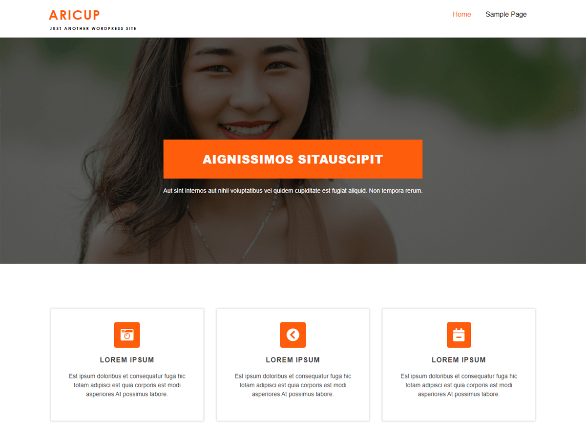 Aricup Preview Wordpress Theme - Rating, Reviews, Preview, Demo & Download