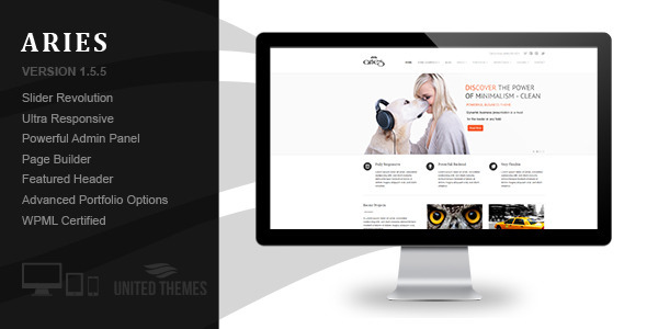 Aries Preview Wordpress Theme - Rating, Reviews, Preview, Demo & Download