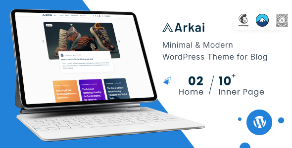 Arkai Preview Wordpress Theme - Rating, Reviews, Preview, Demo & Download