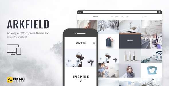 ARKFIELD Preview Wordpress Theme - Rating, Reviews, Preview, Demo & Download