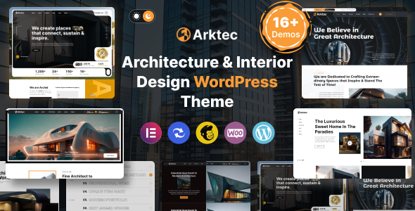 Arktec Preview Wordpress Theme - Rating, Reviews, Preview, Demo & Download