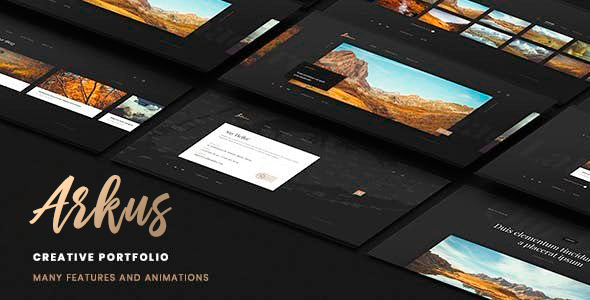 Arkus Preview Wordpress Theme - Rating, Reviews, Preview, Demo & Download