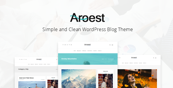 Aroest Preview Wordpress Theme - Rating, Reviews, Preview, Demo & Download