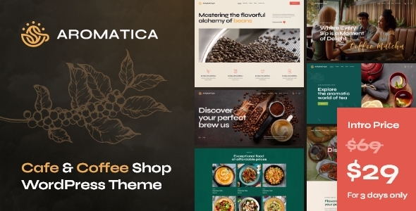 Aromatica Preview Wordpress Theme - Rating, Reviews, Preview, Demo & Download