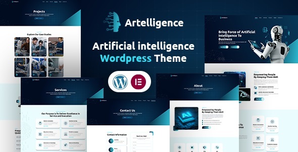 Artelligence Preview Wordpress Theme - Rating, Reviews, Preview, Demo & Download