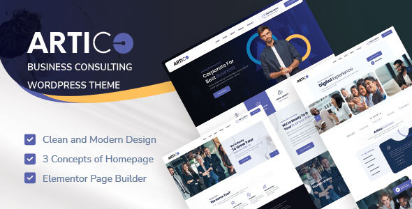 Artico Preview Wordpress Theme - Rating, Reviews, Preview, Demo & Download