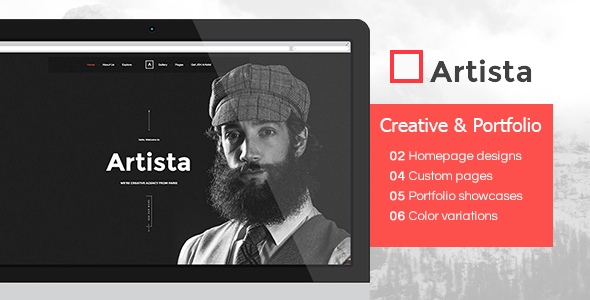 Artista Preview Wordpress Theme - Rating, Reviews, Preview, Demo & Download