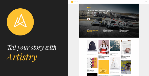 Artistry Preview Wordpress Theme - Rating, Reviews, Preview, Demo & Download