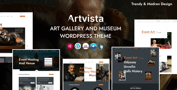 Artvista Preview Wordpress Theme - Rating, Reviews, Preview, Demo & Download