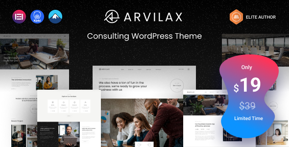 Arvilax Preview Wordpress Theme - Rating, Reviews, Preview, Demo & Download