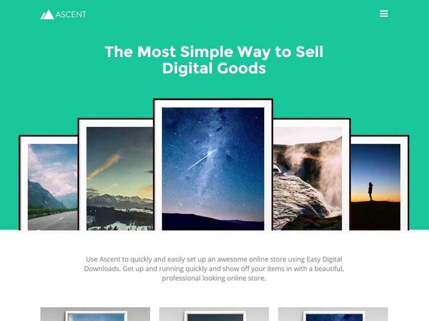 Ascent Light Preview Wordpress Theme - Rating, Reviews, Preview, Demo & Download