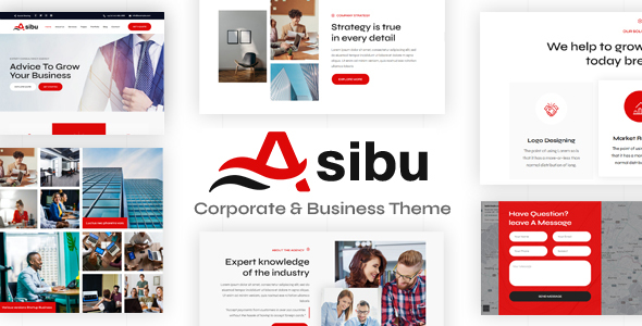 Asibu Preview Wordpress Theme - Rating, Reviews, Preview, Demo & Download