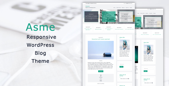 Asme Preview Wordpress Theme - Rating, Reviews, Preview, Demo & Download