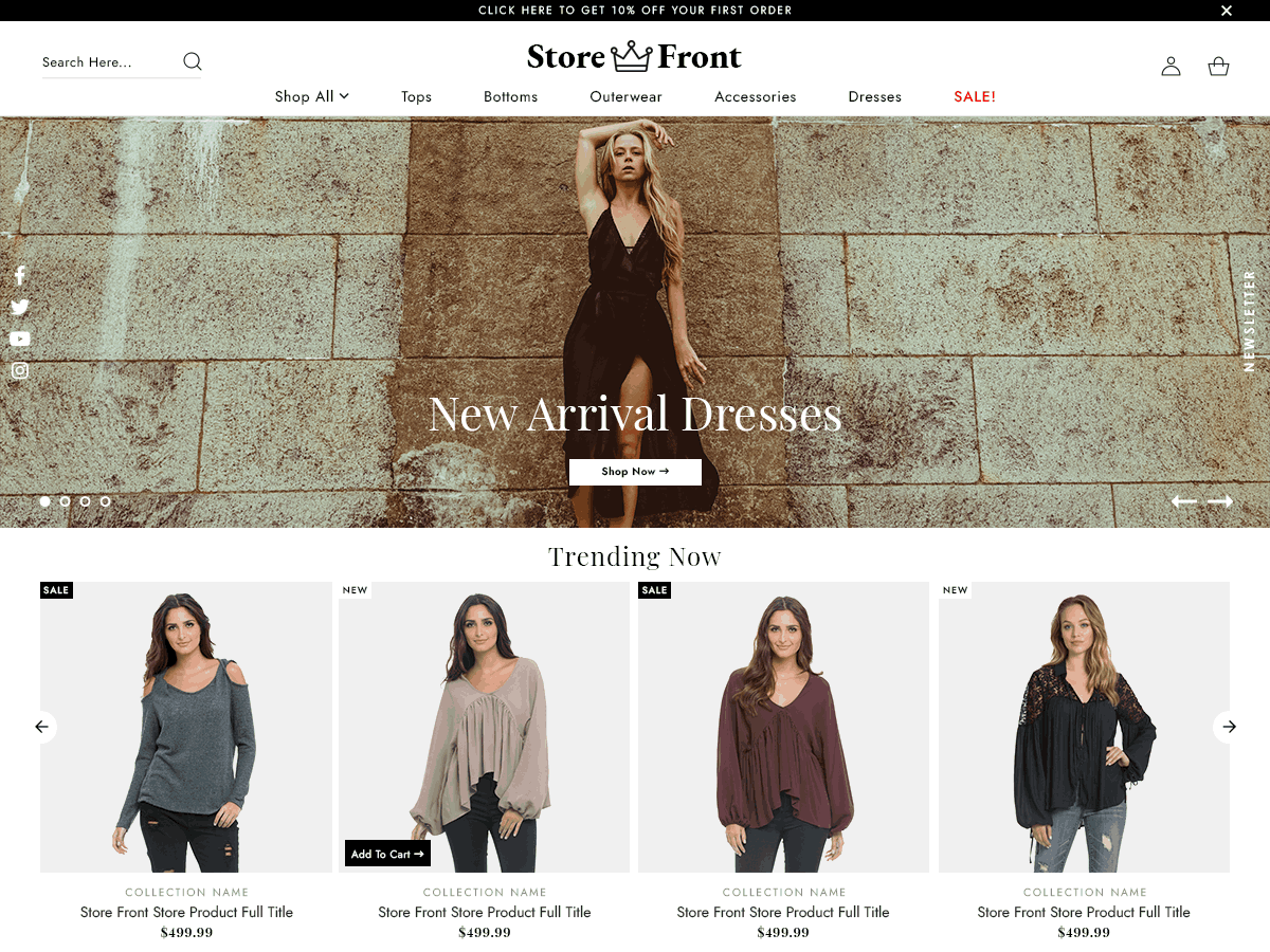 Aster Storefront Preview Wordpress Theme - Rating, Reviews, Preview, Demo & Download
