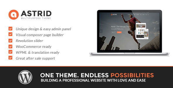 Astrid Preview Wordpress Theme - Rating, Reviews, Preview, Demo & Download