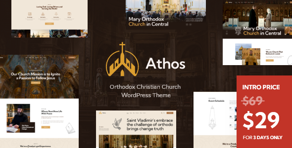 Athos Preview Wordpress Theme - Rating, Reviews, Preview, Demo & Download