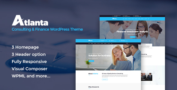 Atlanta Preview Wordpress Theme - Rating, Reviews, Preview, Demo & Download