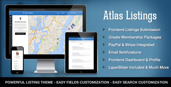 Atlas Directory Preview Wordpress Theme - Rating, Reviews, Preview, Demo & Download