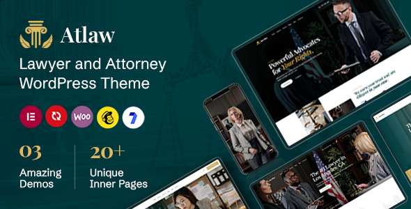 Atlaw Preview Wordpress Theme - Rating, Reviews, Preview, Demo & Download